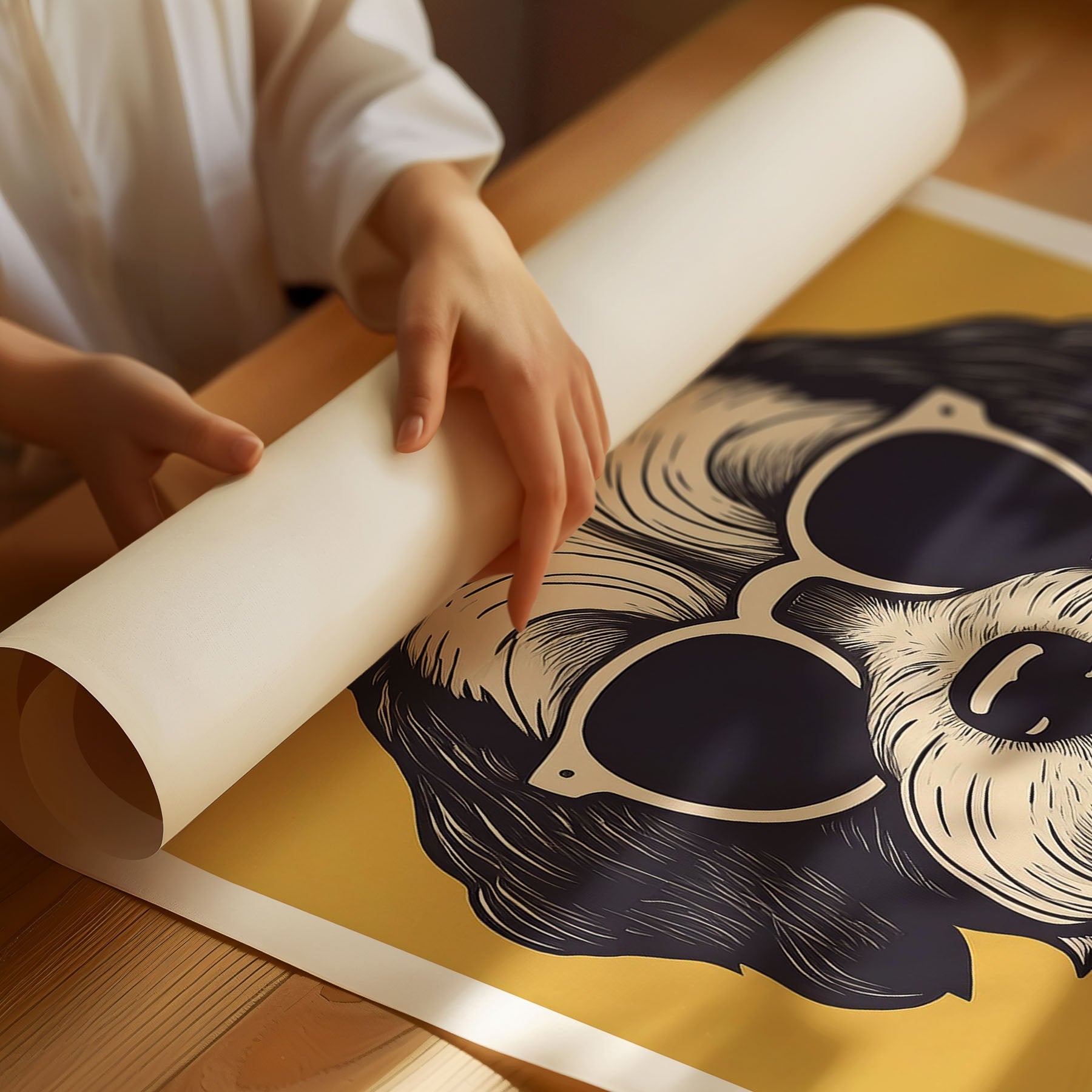 Havanese Chillin Coffee Dog image 3