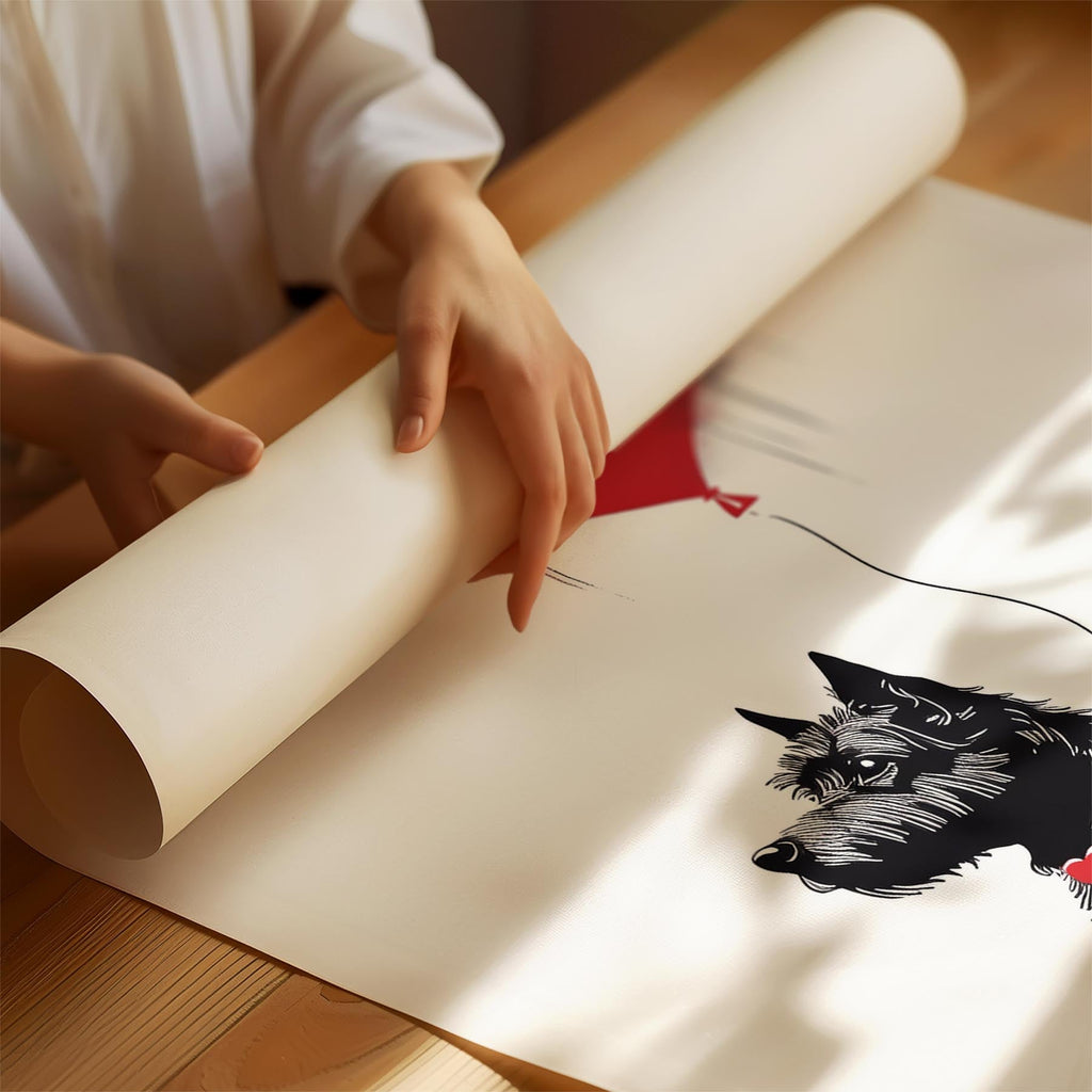 Australian Terrier DOGSY Series inspired by the Art of Banksy image 1