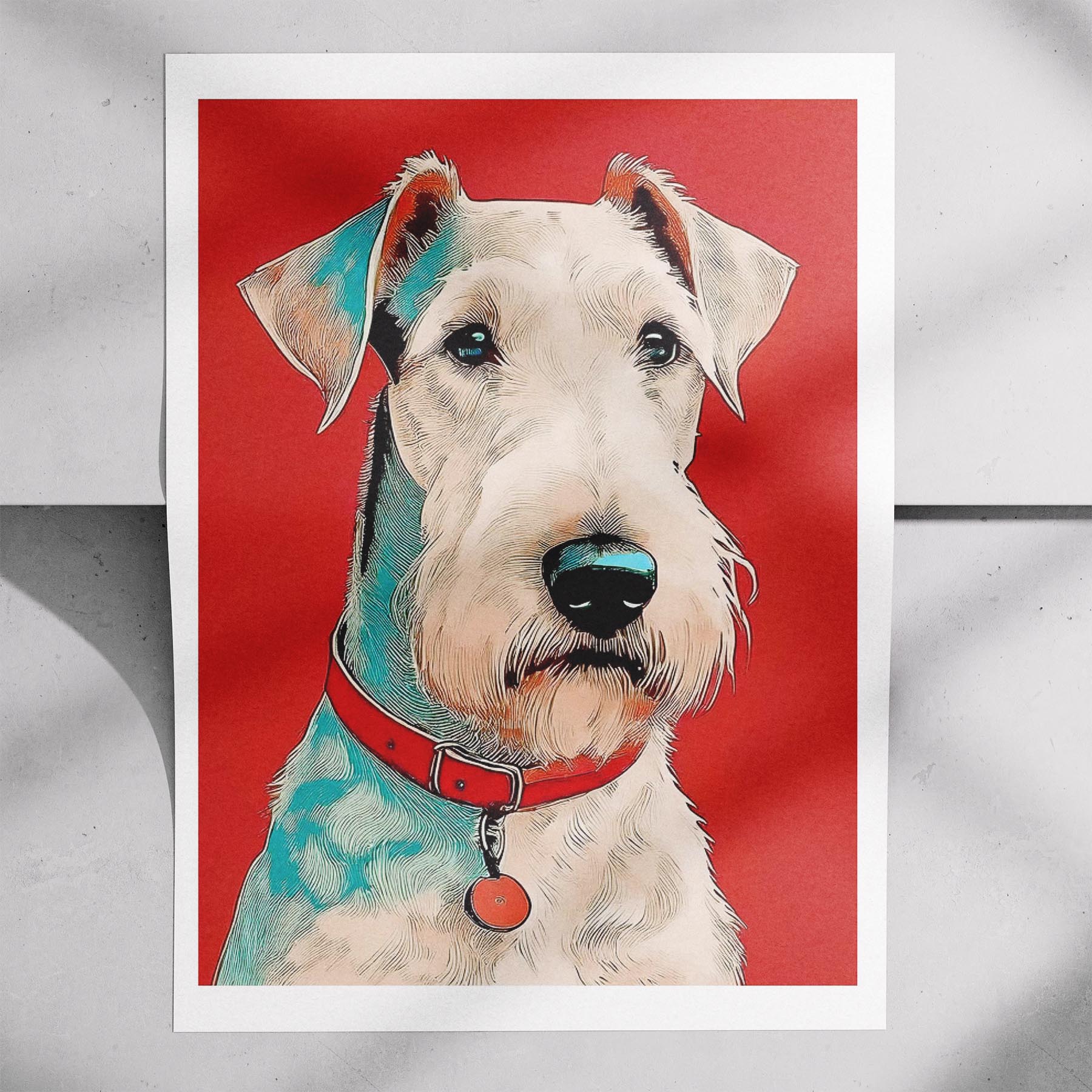 Airedale Red Dog Series image 7