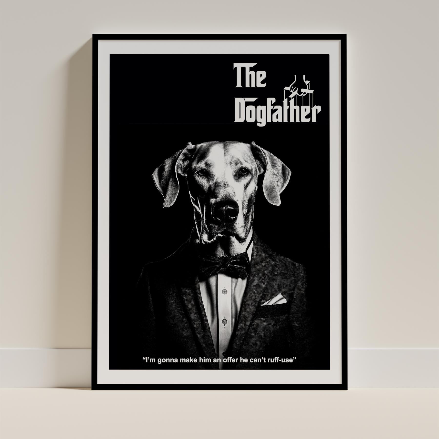 Great Dane Mafia Dog Series image 0