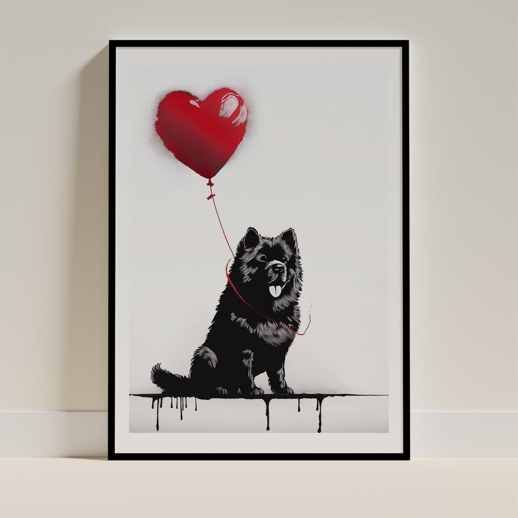 Chow Chow DOGSY Series inspired by the Art of Banksy image 11