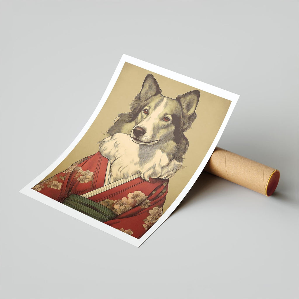 Rough Smooth Collie Japanse Kimono Dog Series image 6