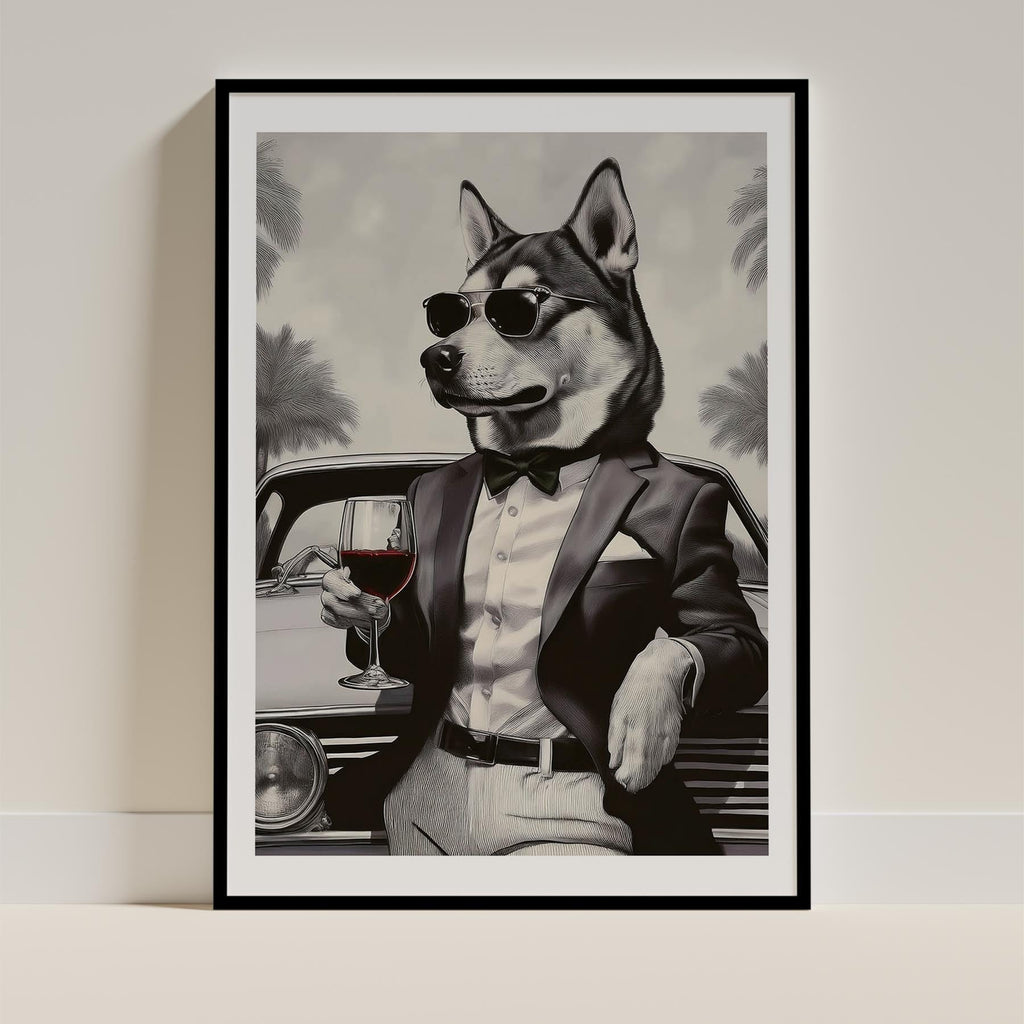 Siberian Husky The Distinguished Gentleman Dog Series image 0