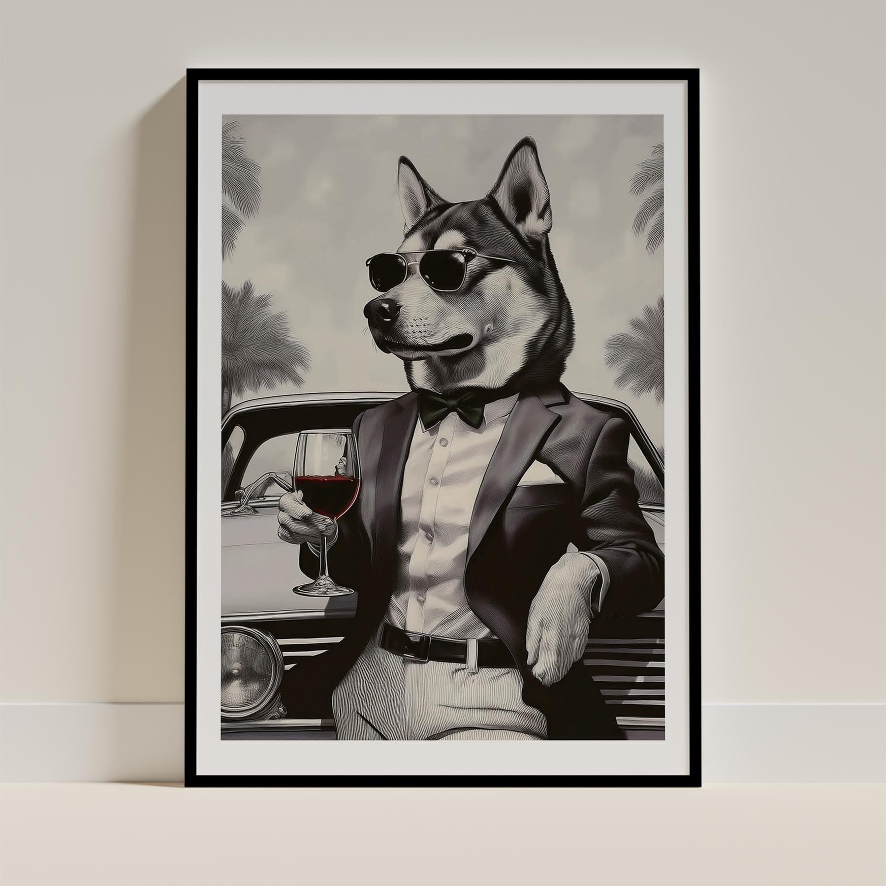 Siberian Husky The Distinguished Gentleman Dog Series image 0