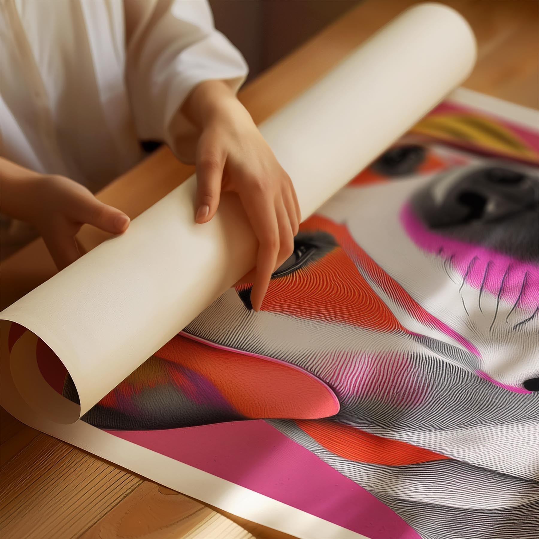 Dogue de Bordeaux Modern Pop Dog Series image 1