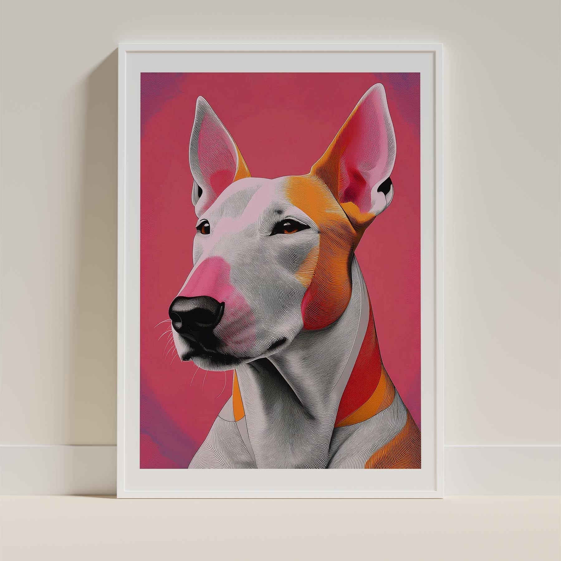 Bull Terrier Modern Pop Dog Series image 9