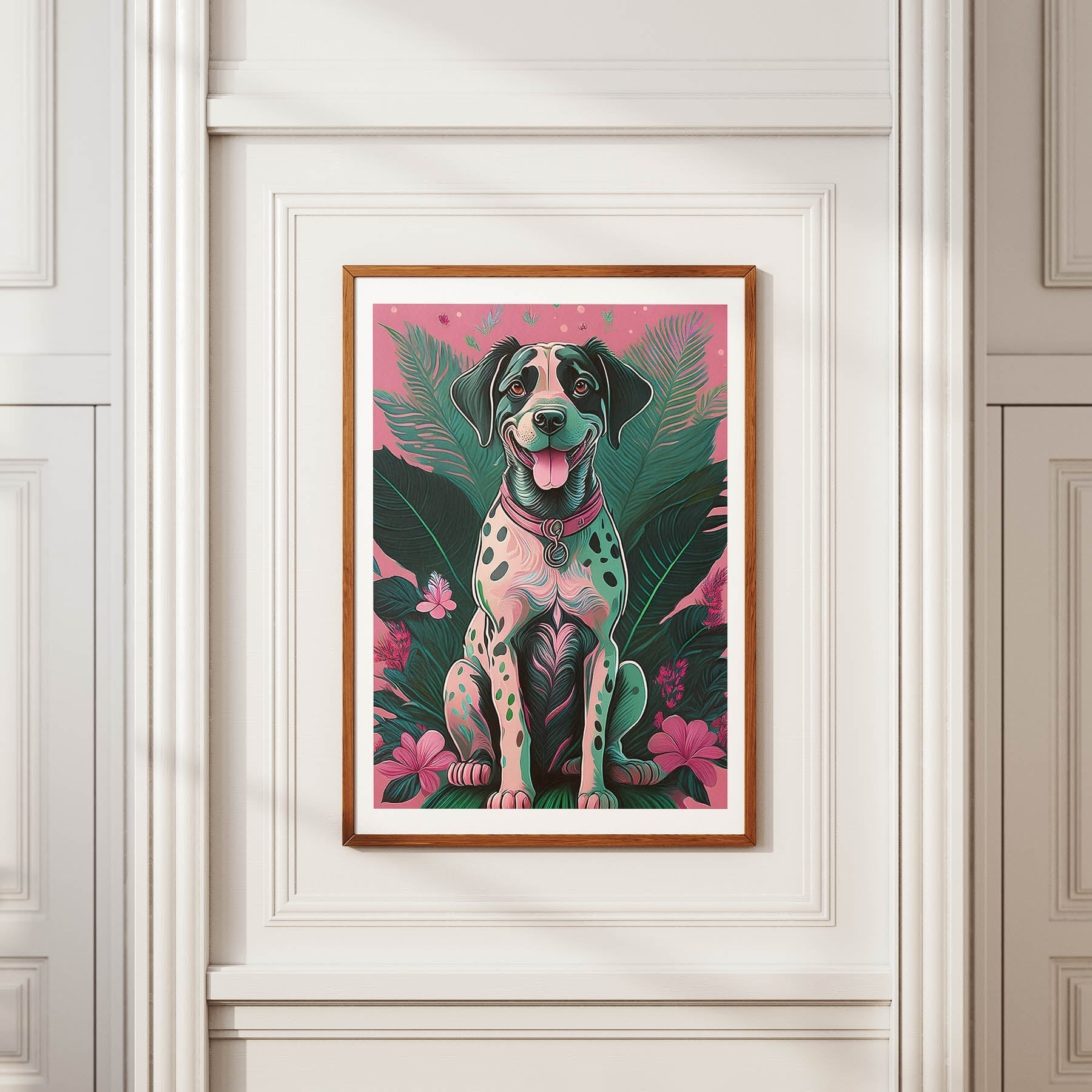 Dalmatian Flowery Dog image 3