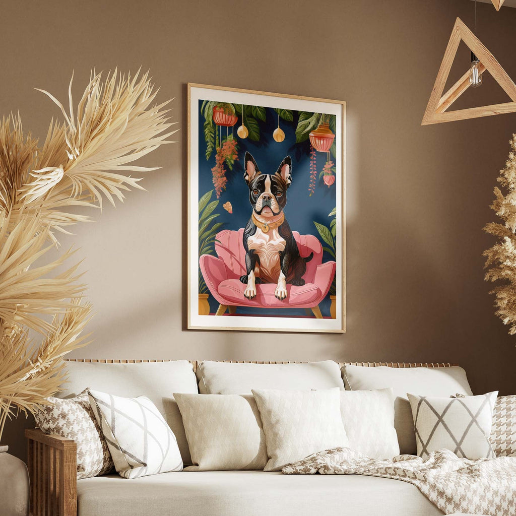 Boston Terrier Just Lounging Around 2 image 5