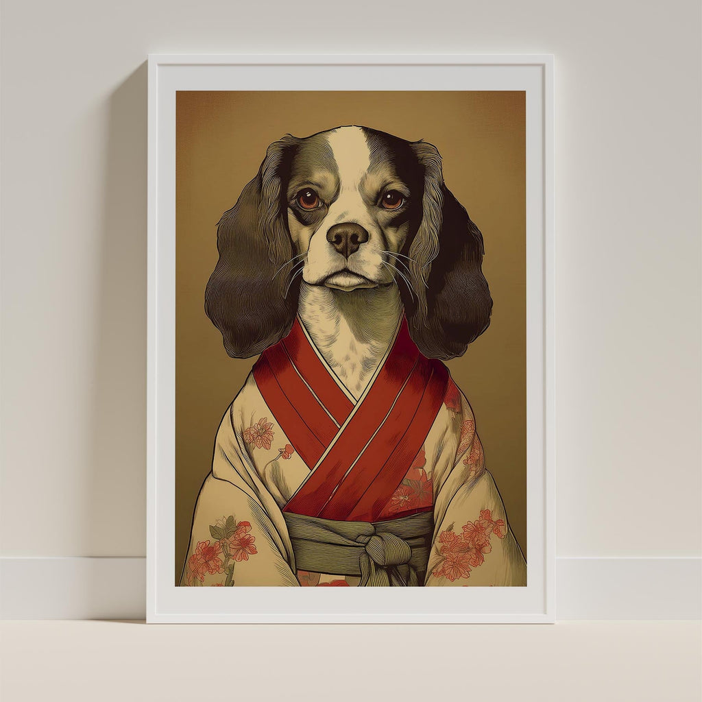 Cavalier Spaniel Japanse Kimono Dog Series image 9