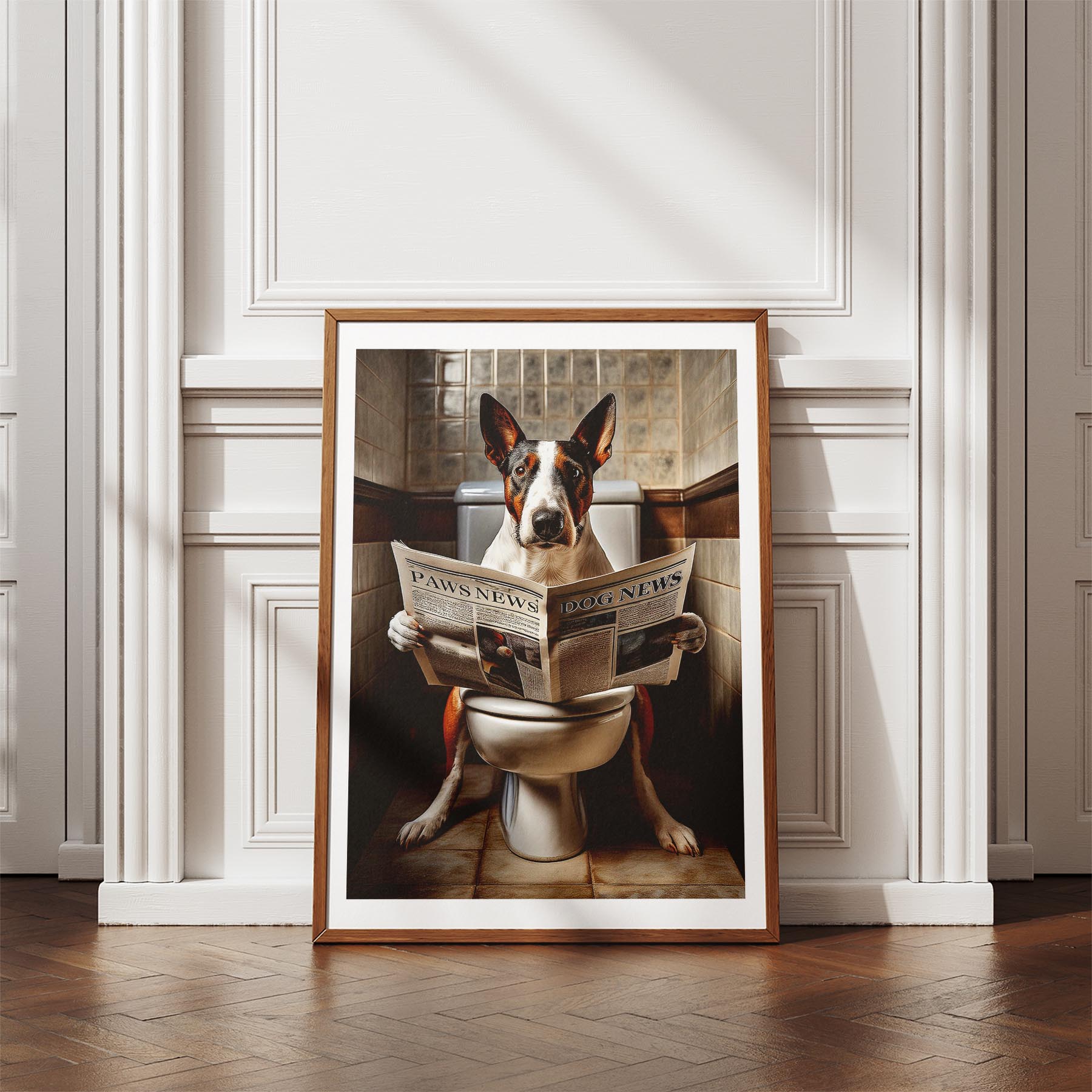 Bull Terrier Toilet Humour Dog Series 1 image 4