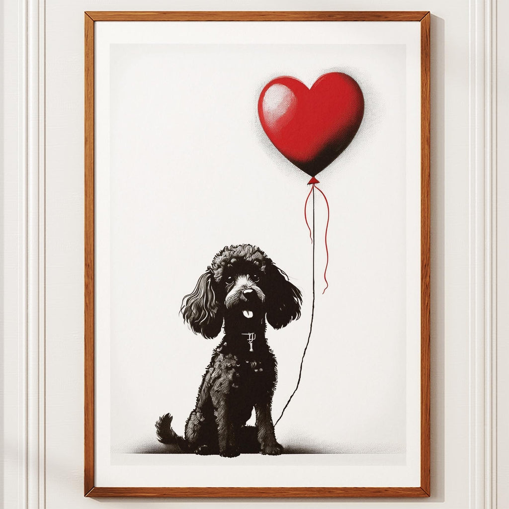 Poodle DOGSY Series inspired by the Art of Banksy image 10