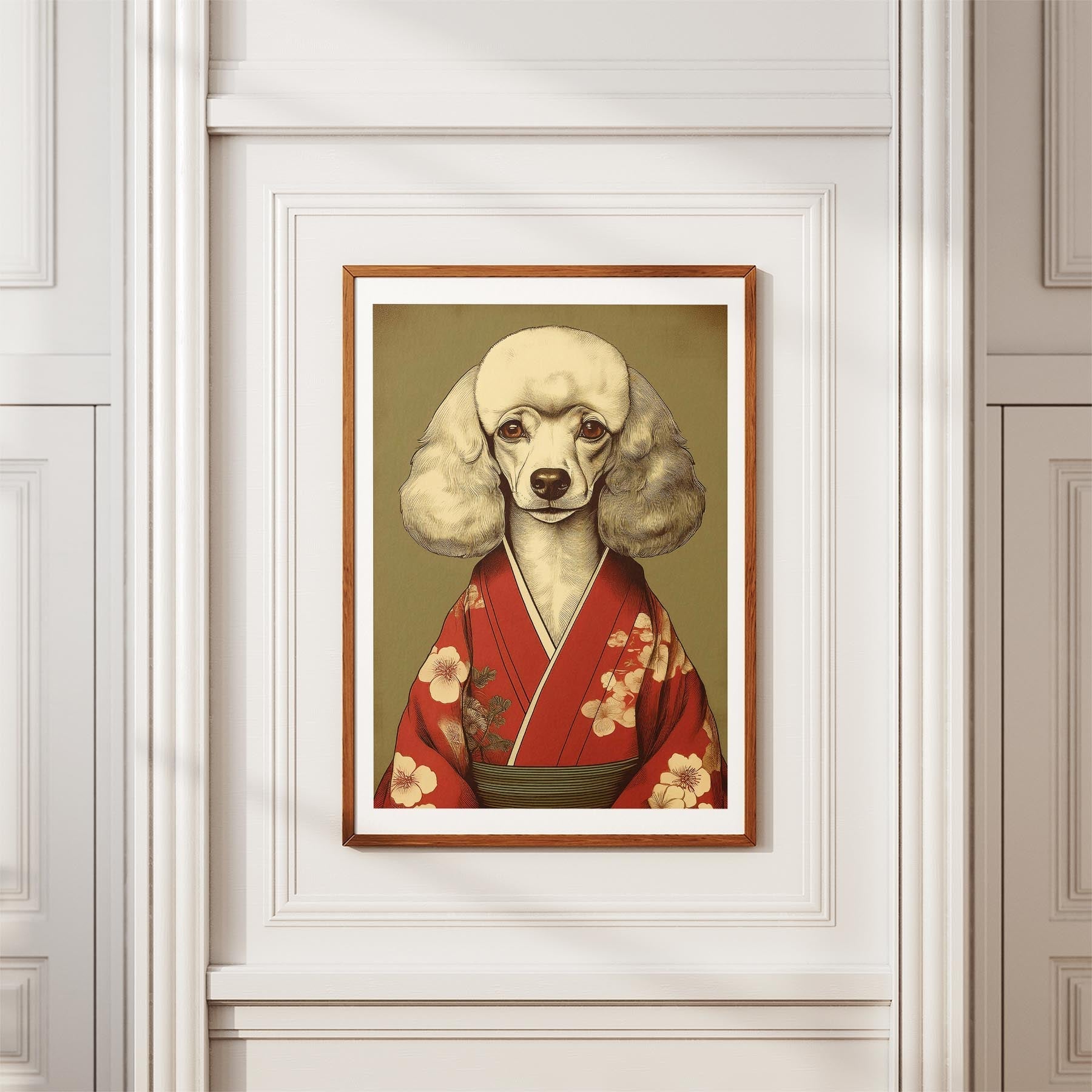 Poodle Japanse Kimono Dog Series image 3