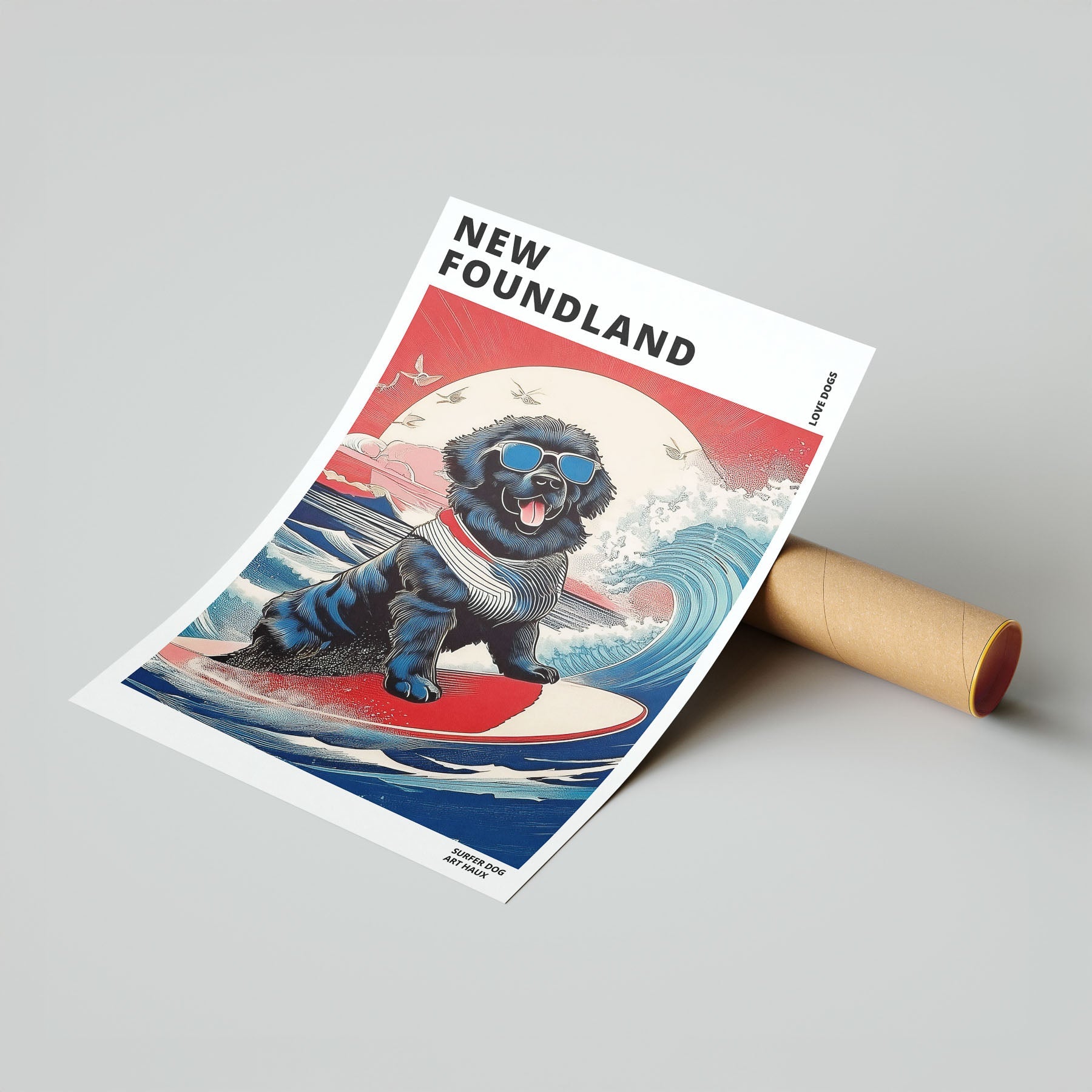 New Foundland Hokosai Surfer Dogs 1 image 7