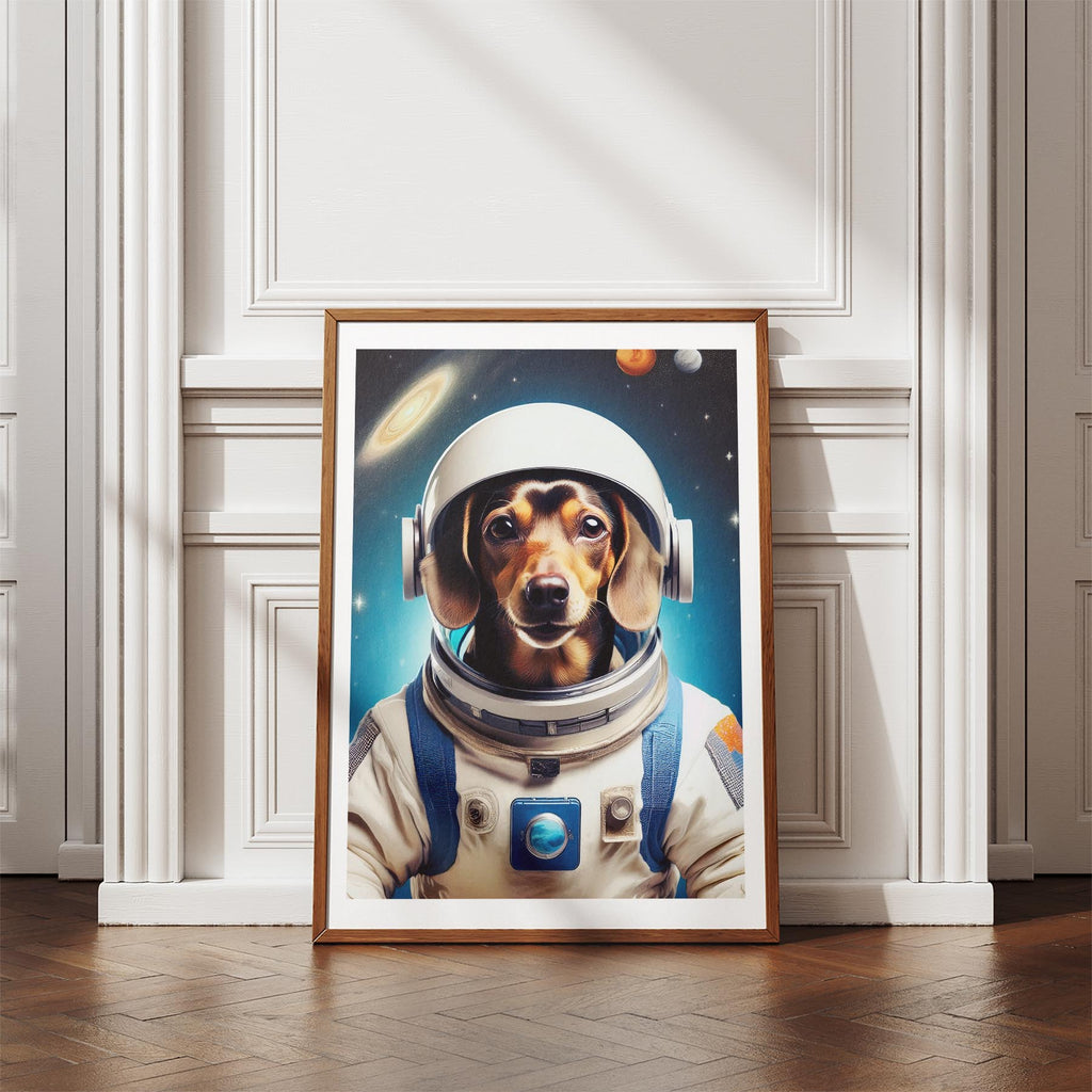 Dachshund Astronaut Dog Series image 4