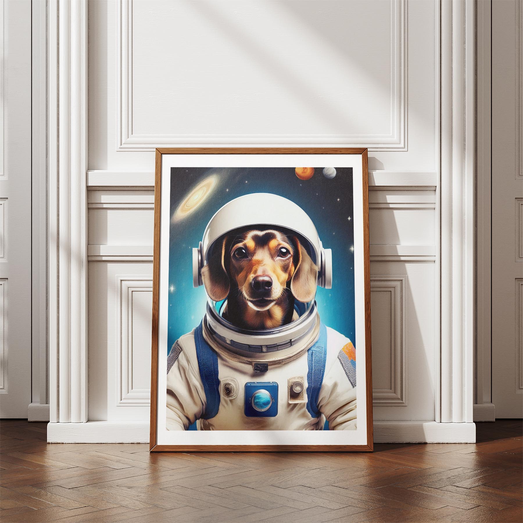 Dachshund Astronaut Dog Series image 4