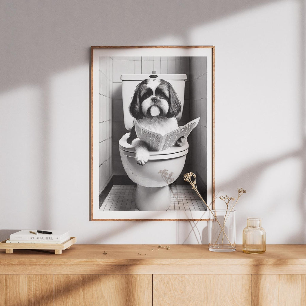 Shih Tzu Toilet Humour Dog Series 2 image 8