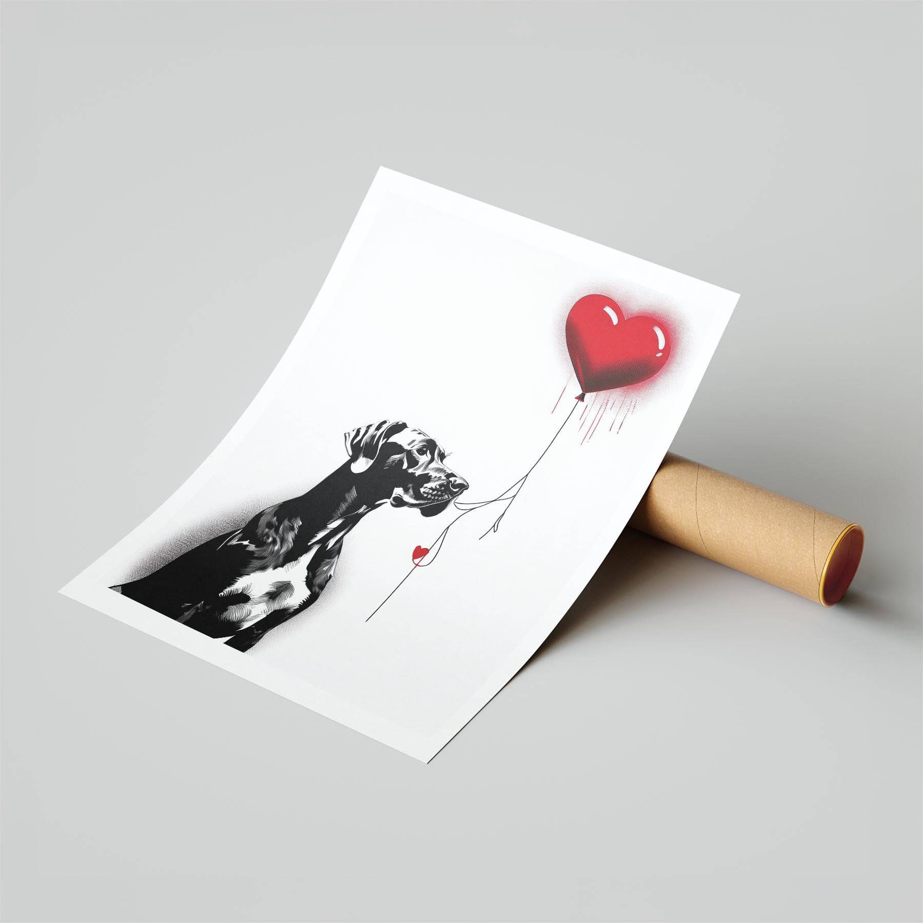 Great Dane DOGSY Series inspired by the Art of Banksy image 6