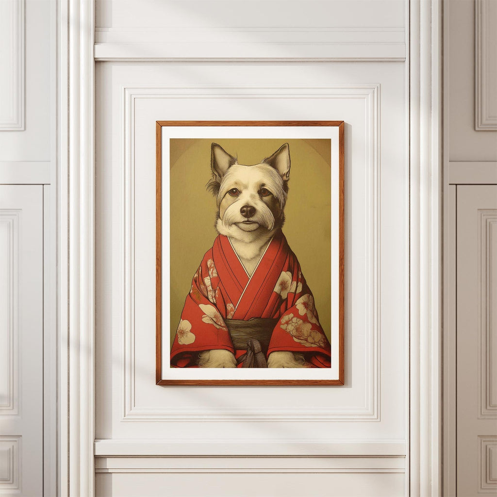 Australian Terrier Japanse Kimono Dog Series image 3