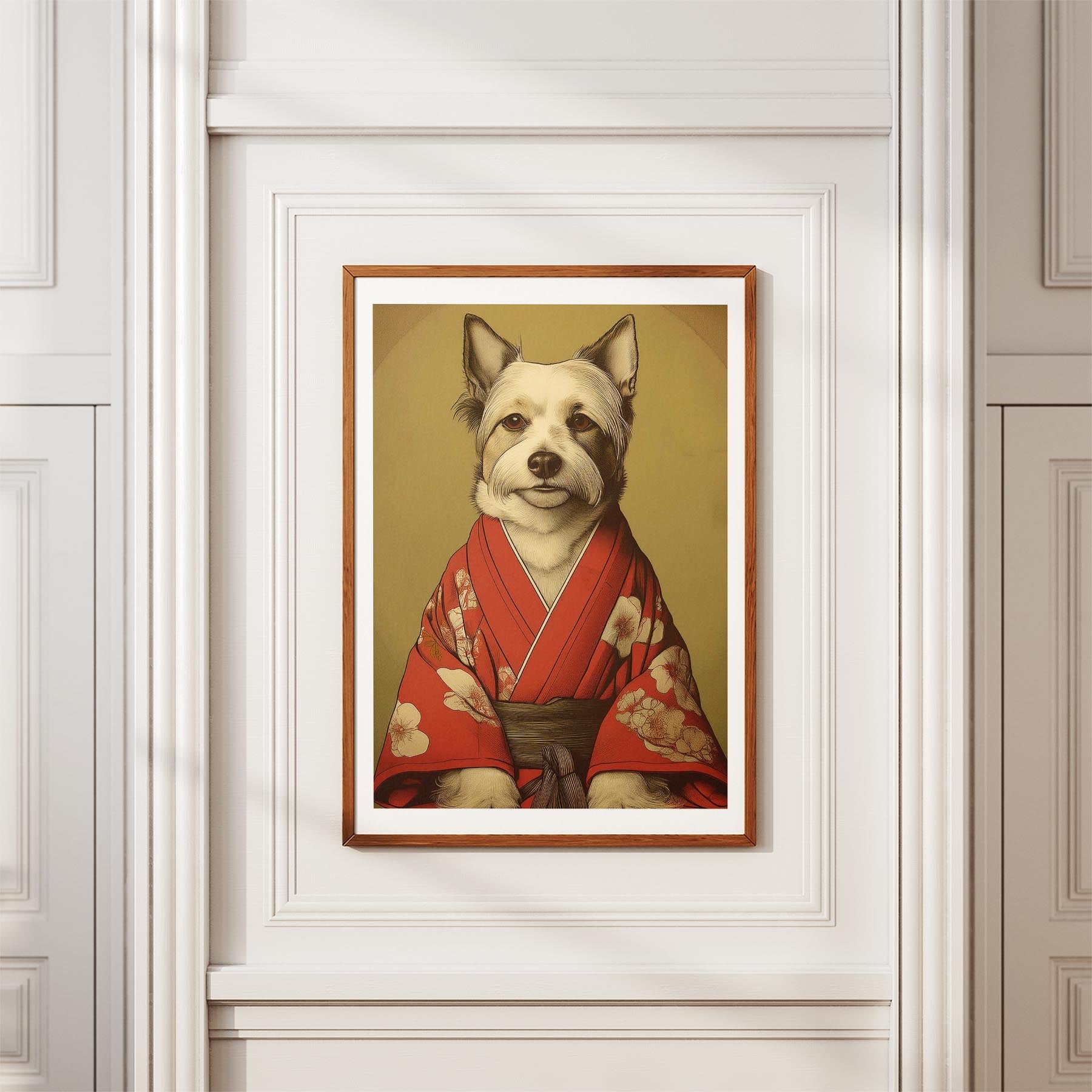 Australian Terrier Japanse Kimono Dog Series image 3