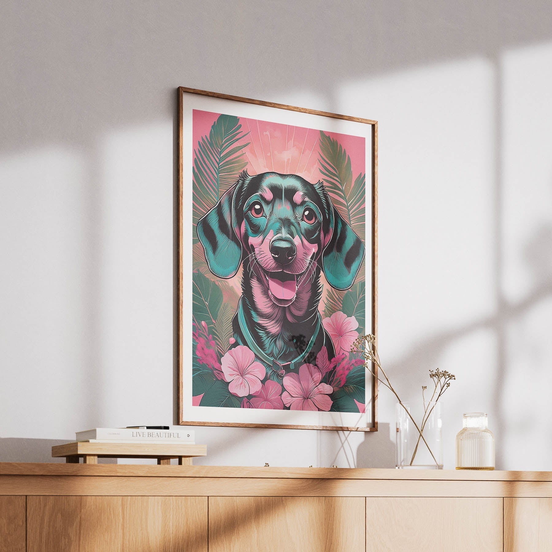 Dachshund Flowery Dog image 6