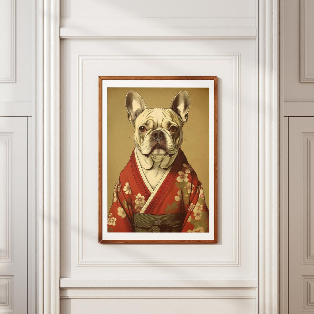 French Bulldog Japanse Kimono Dog Series image 3