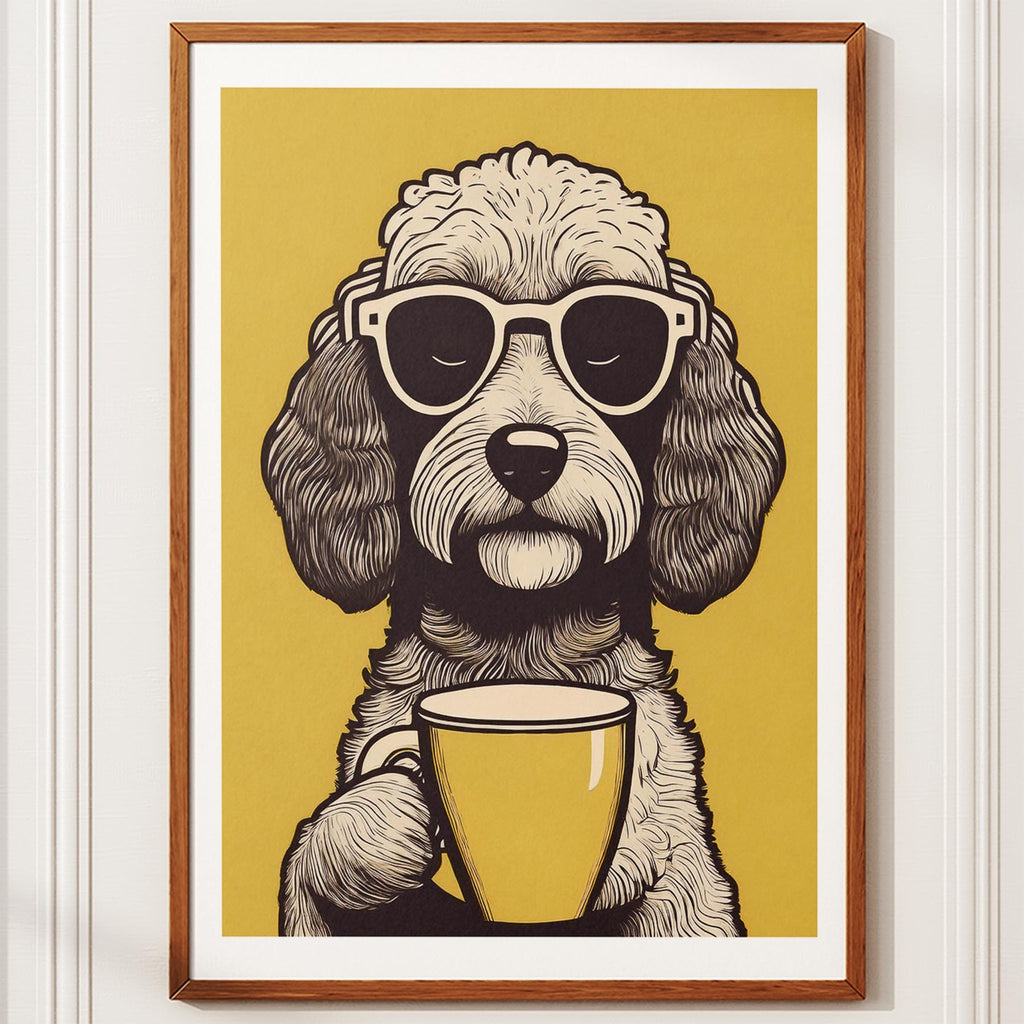 Cavooodle Chillin Coffee Dog image 12