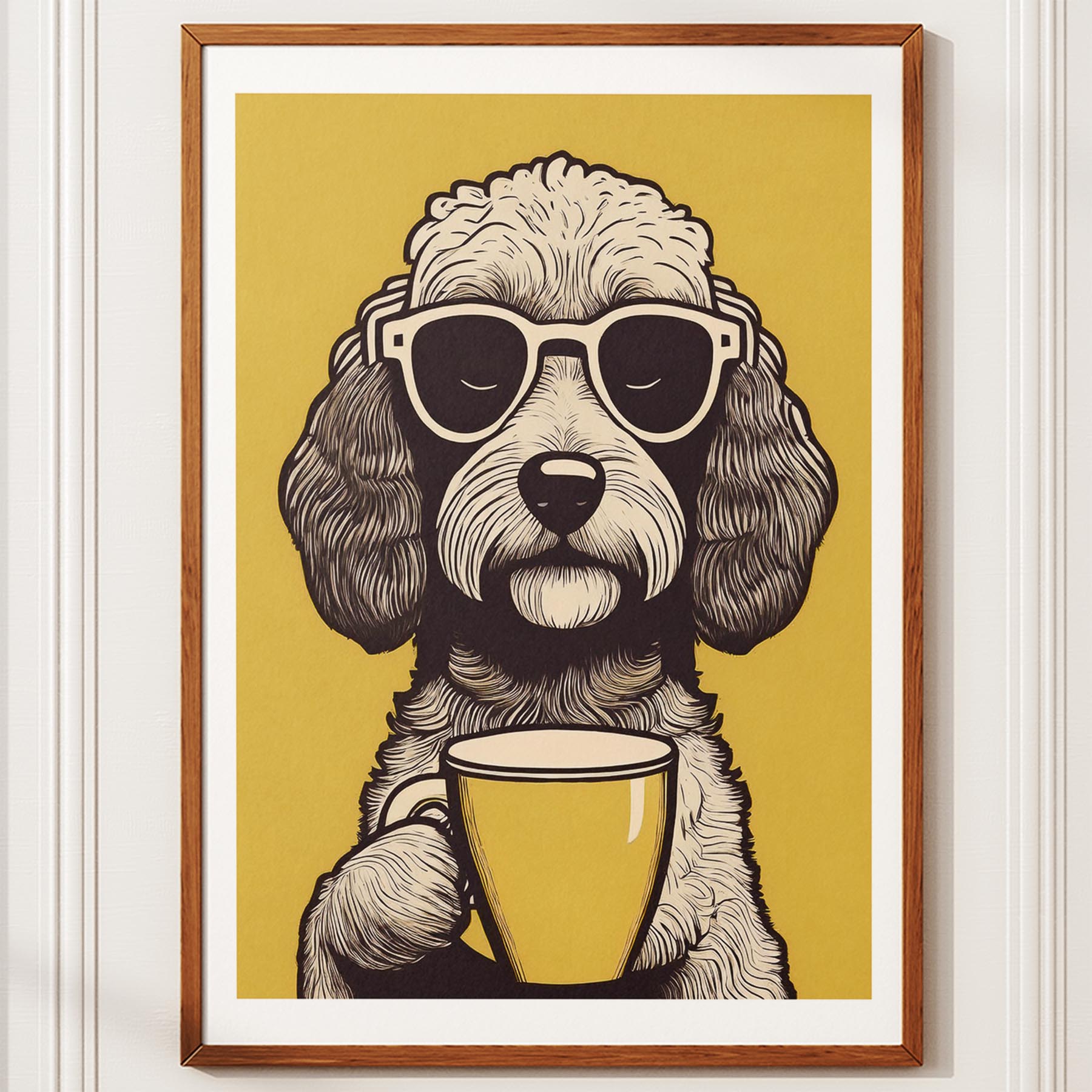 Cavooodle Chillin Coffee Dog image 12