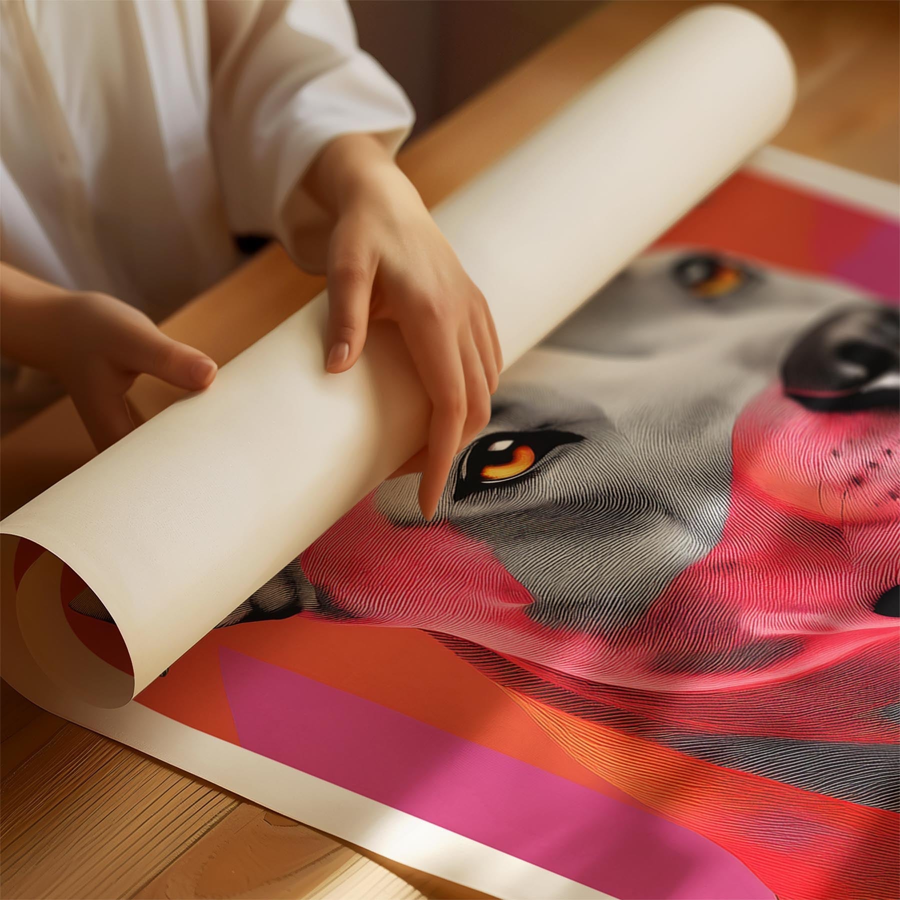 Staffordshire Bull Terrier Modern Pop Dog Series image 1