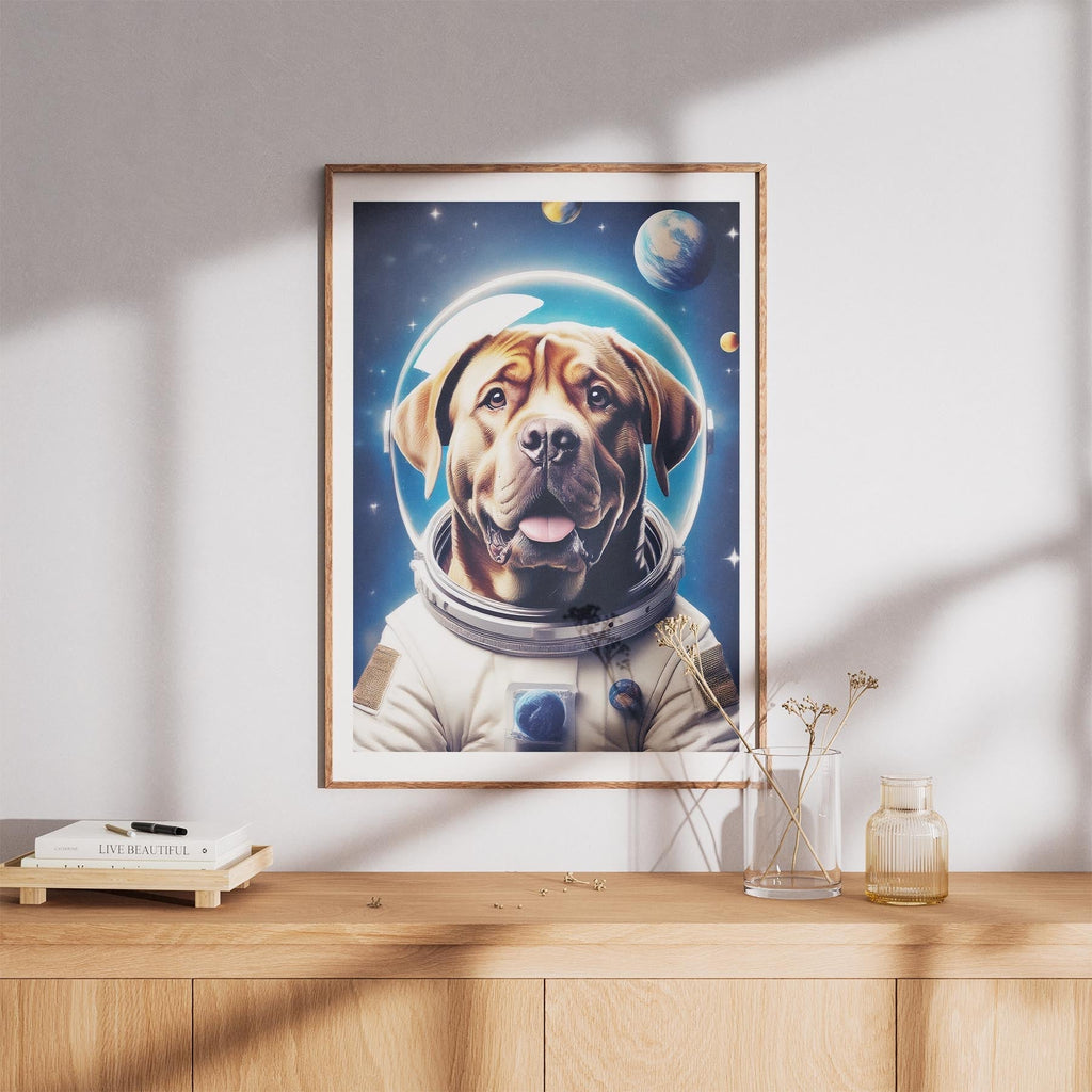 Neapolitan Mastiff Astronaut Dog Series image 8