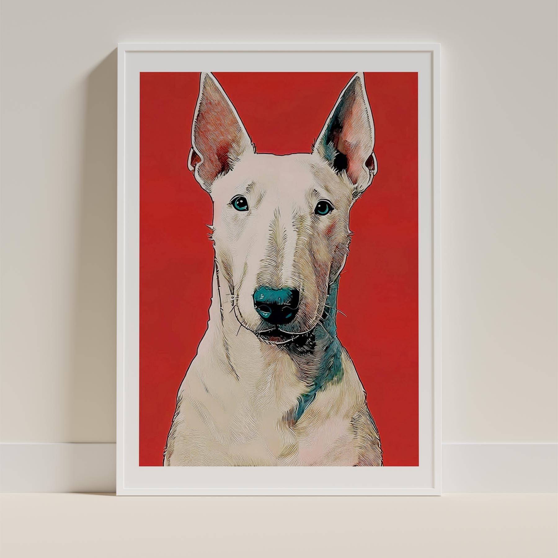 Bull Terrier Red Dog Series image 9
