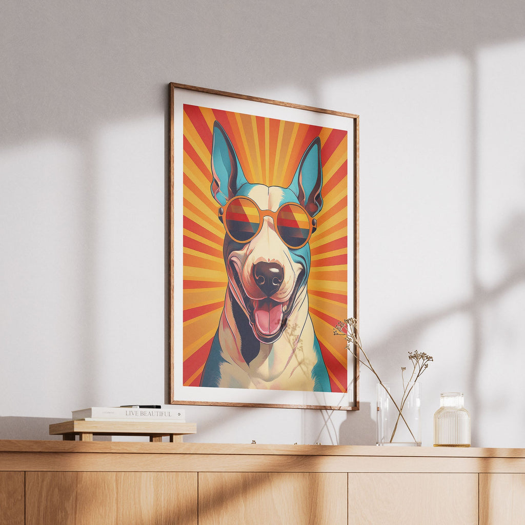 Bull Terrier In Colourful Sunnies 1 image 6