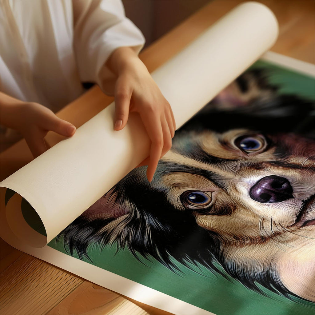 Papillon Green Painted Series image 1