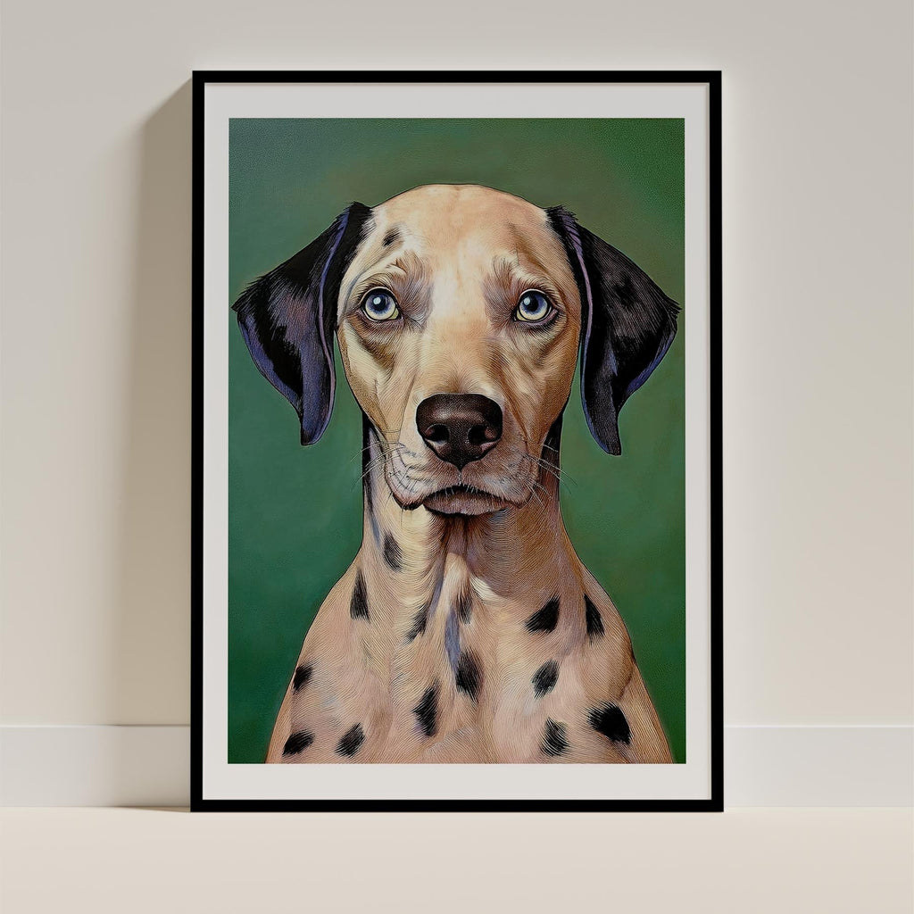 Dalmatian Green Painted Series image 0