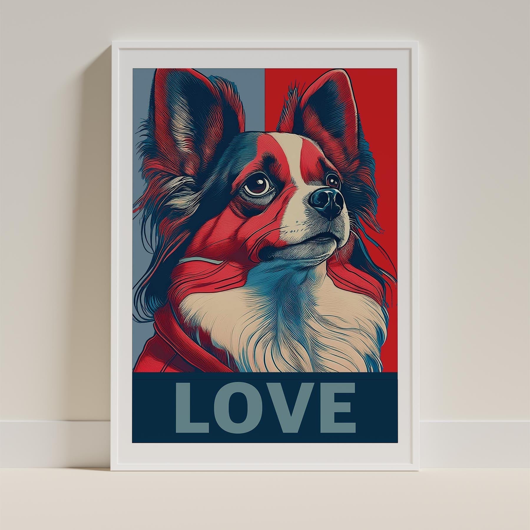 Papillon LOVE Series Inspired by the Obama Poster image 9