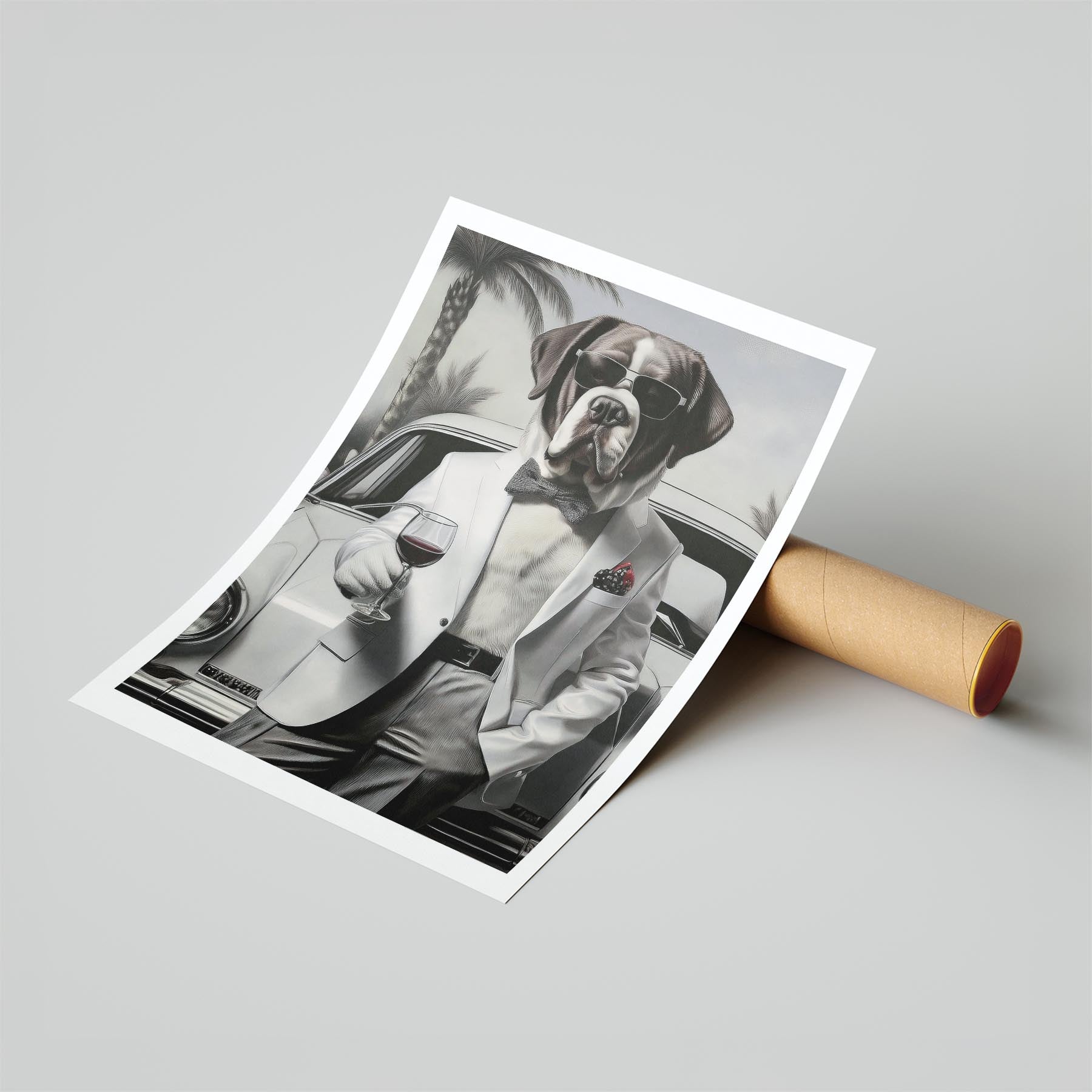 Saint Bernard The Distinguished Gentleman Dog Series image 6