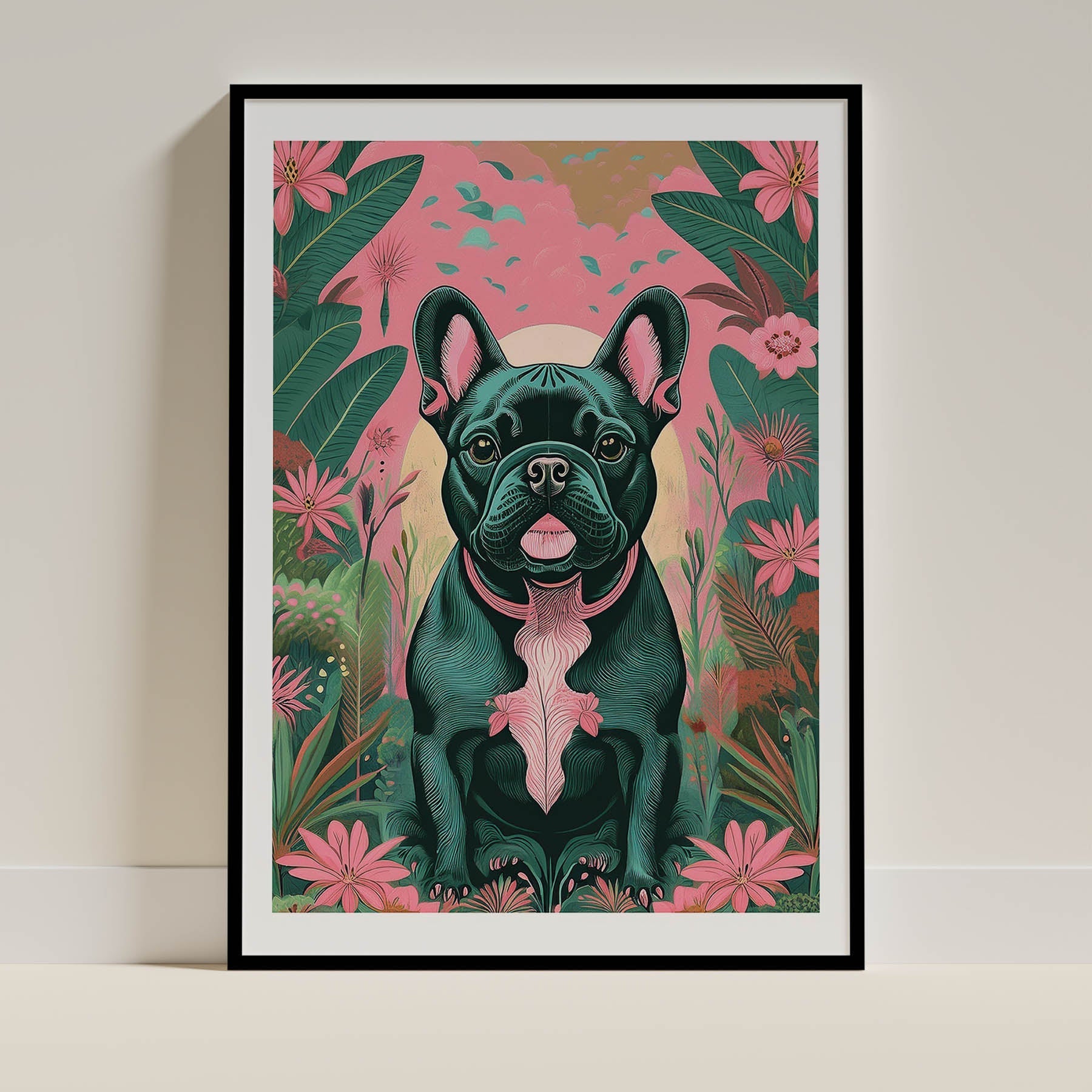 French Bull Dog Flowery Dog image 0