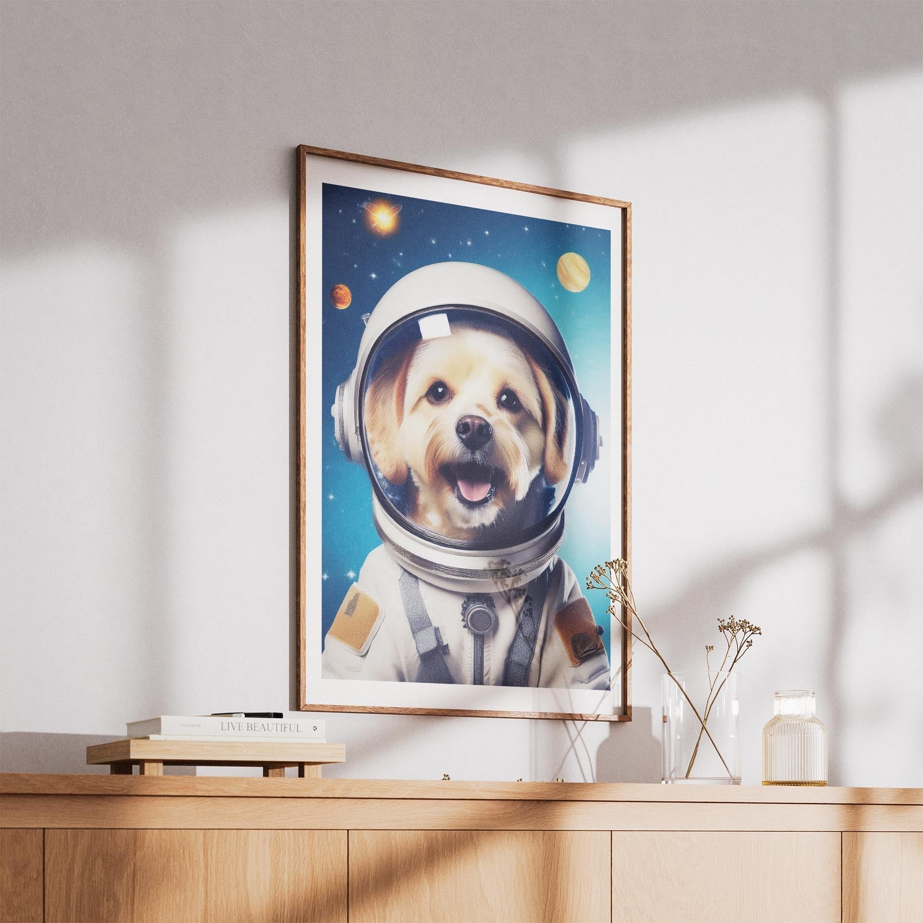 Maltese Astronaut Dog Series image 5