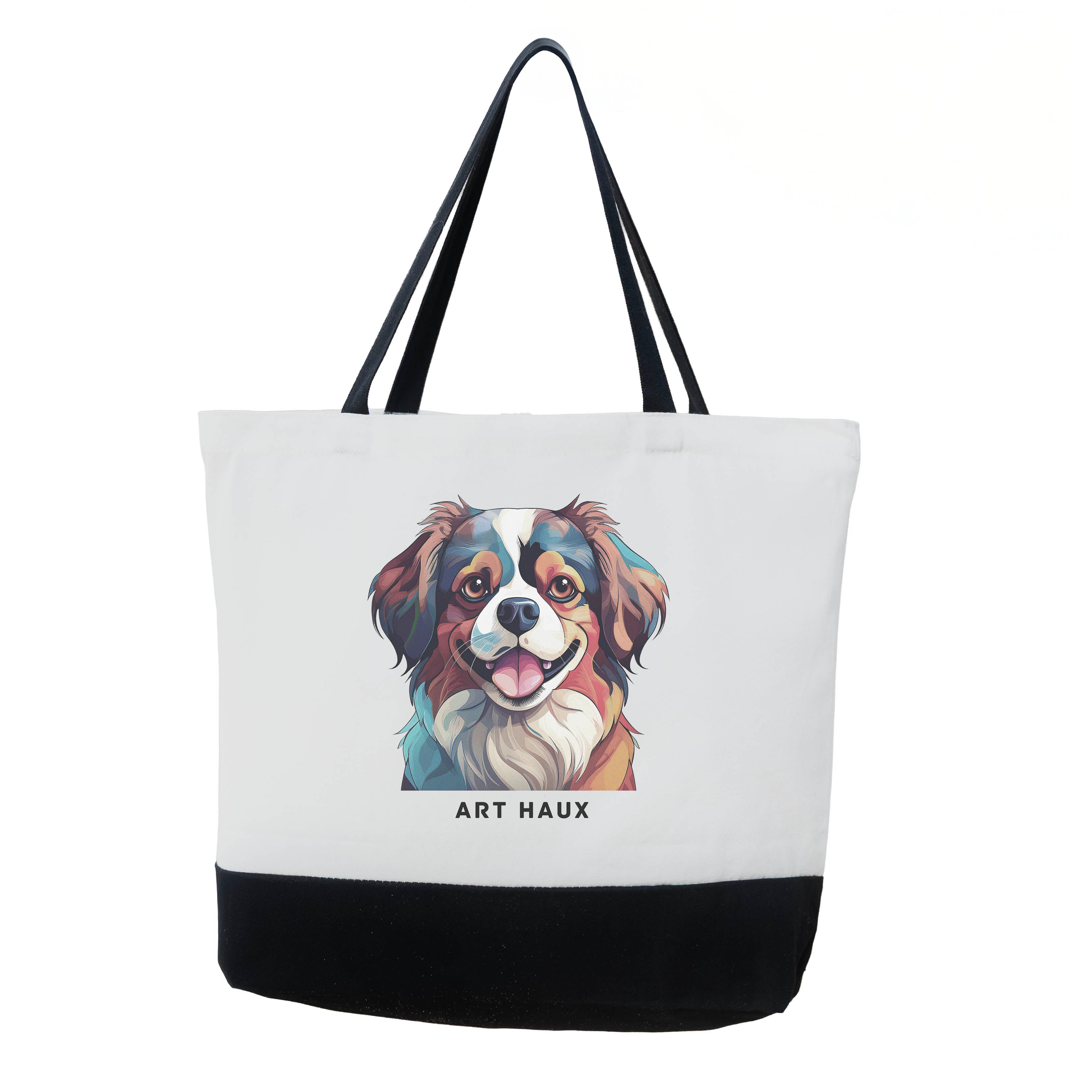 Japanese Chin Chic Graphic Art Bag image 0