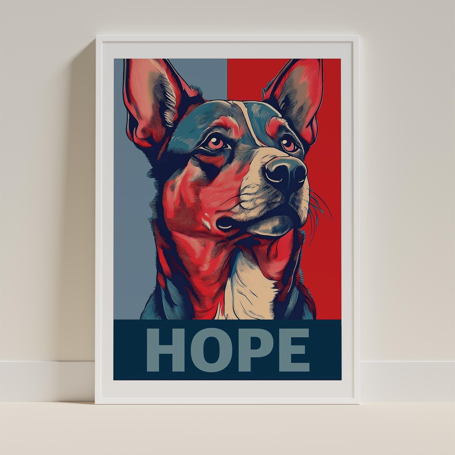 Kelpie HOPE Series Inspired by the Obama Poster image 9