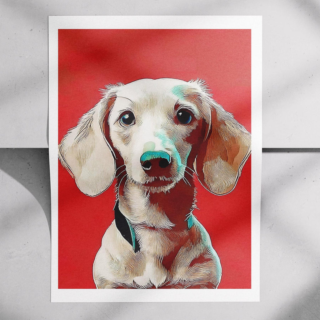 Dachshund Red Dog Series image 7