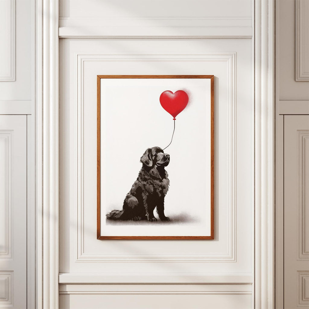 Newfoundland DOGSY Series inspired by the Art of Banksy image 3