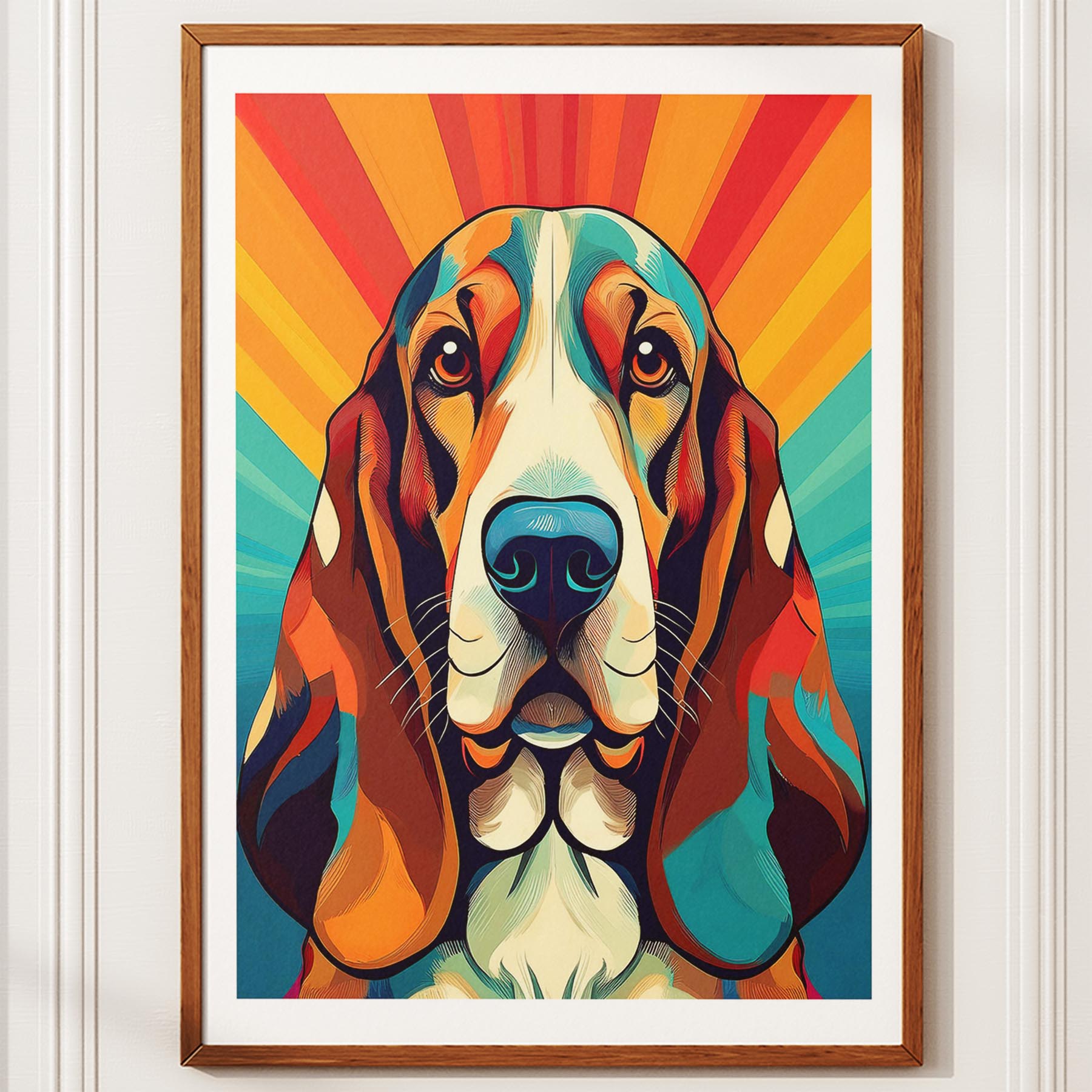 Basset Hound Colour Graphics 4 image 10