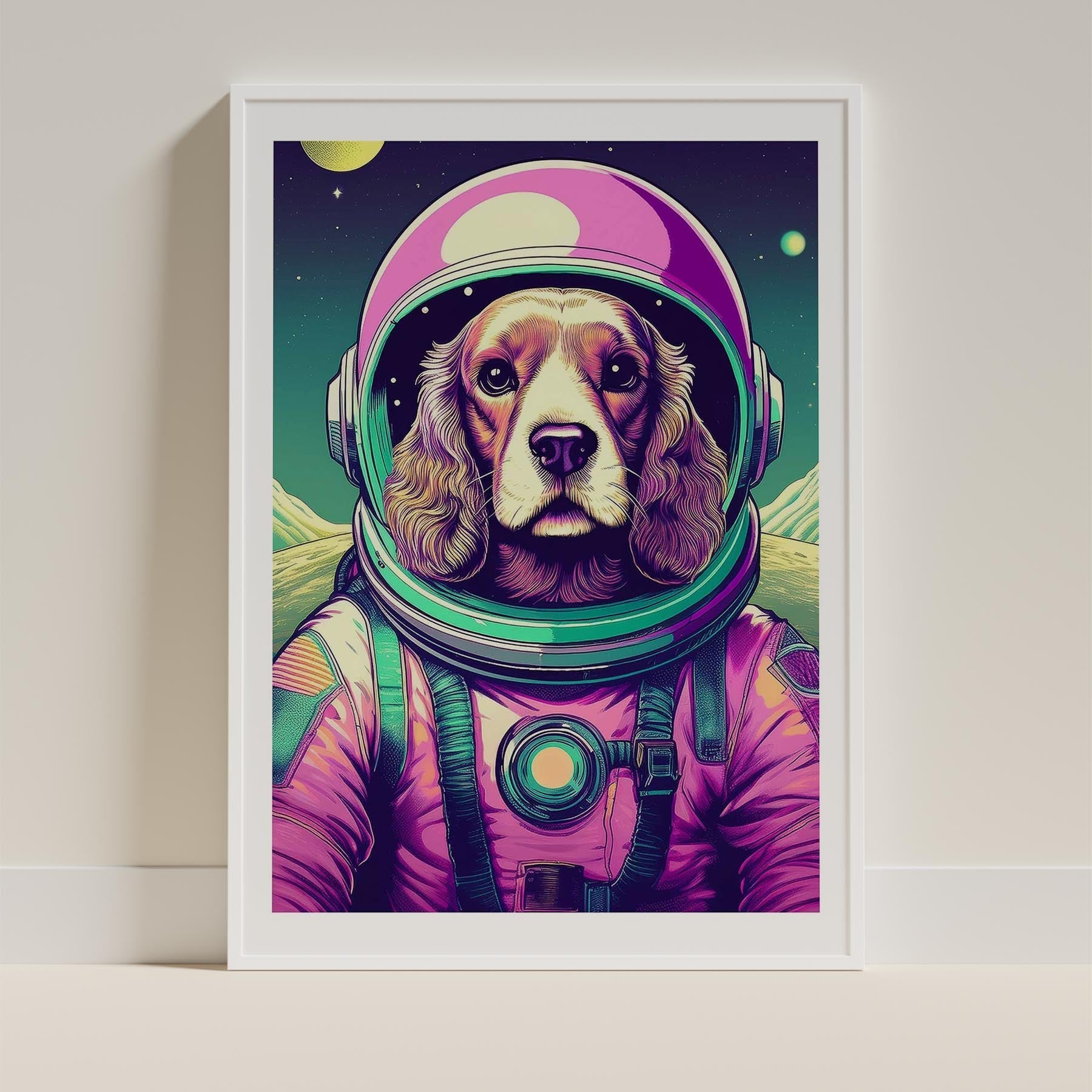 Cocker Spaniel Space Dogs Series image 9