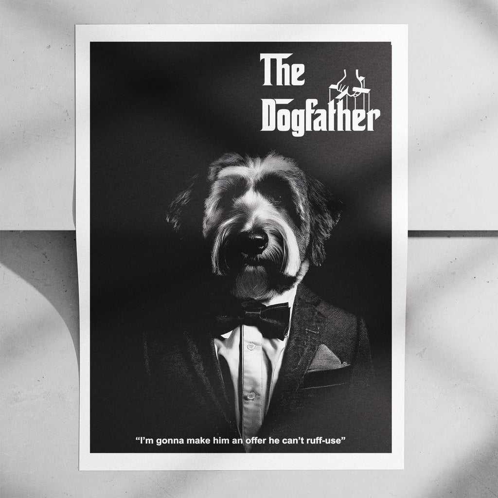 Old English Sheepdog Mafia Dog Series image 7