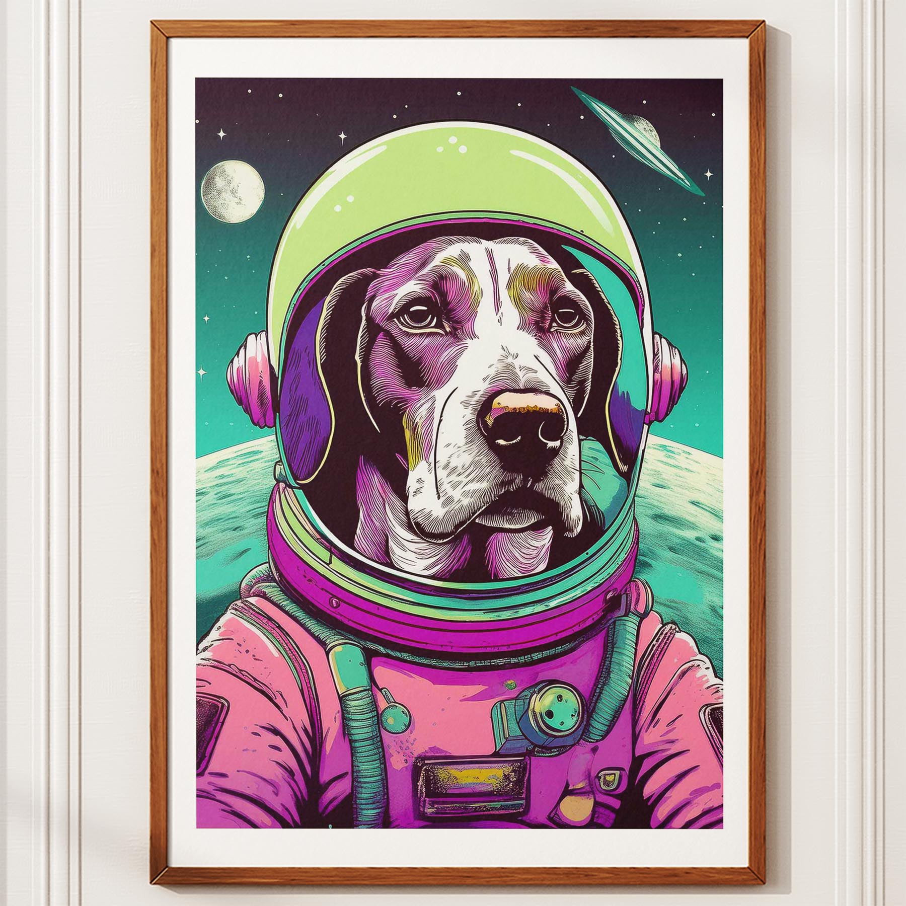 English Pointer Space Dogs Series image 10