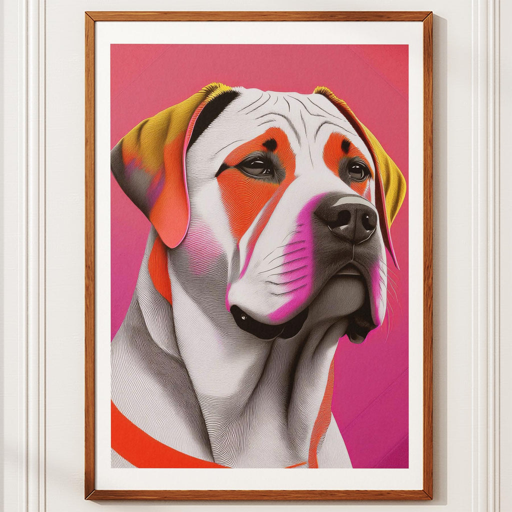 Dogue de Bordeaux Modern Pop Dog Series image 10