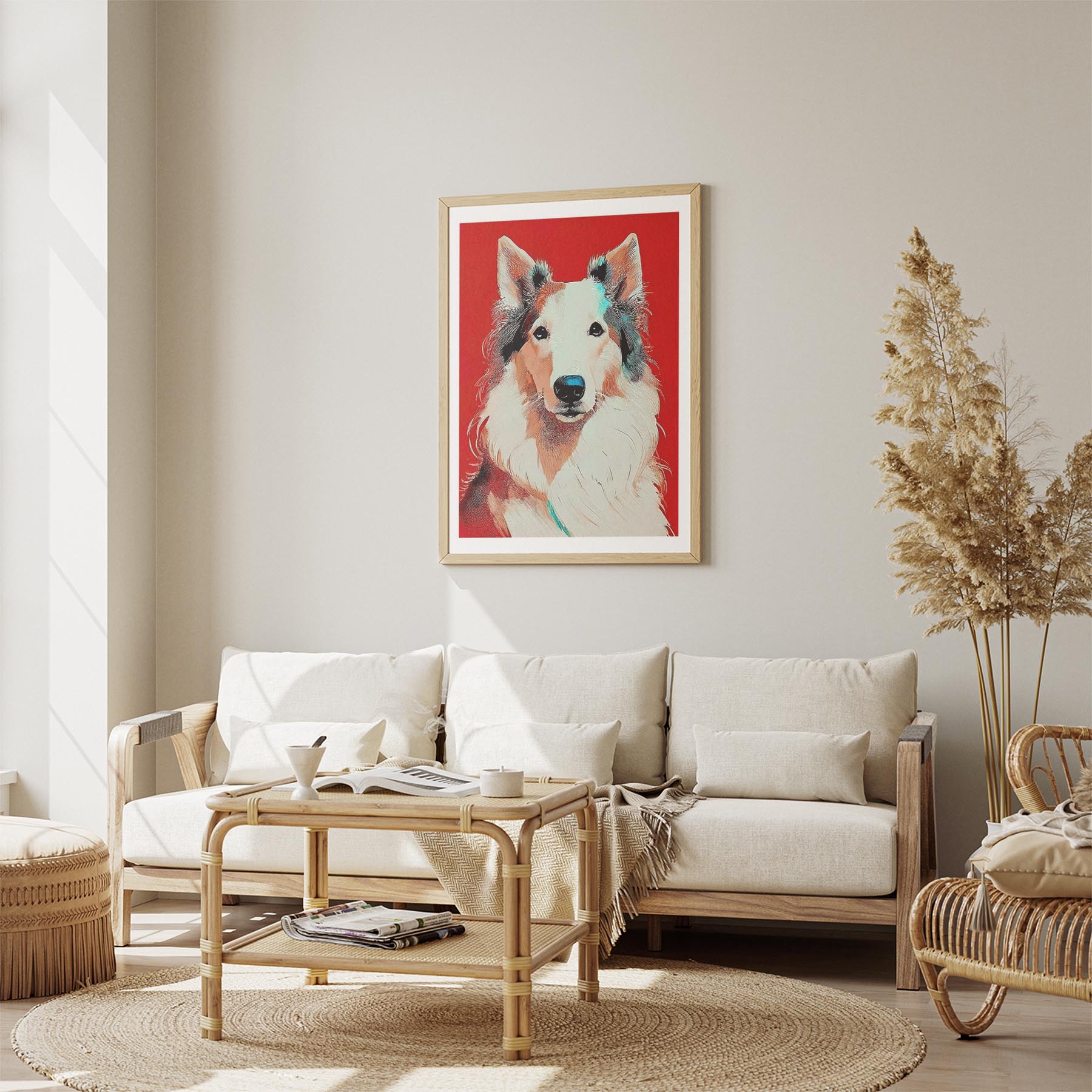 Rough Smooth Collie Red Dog Series image 2