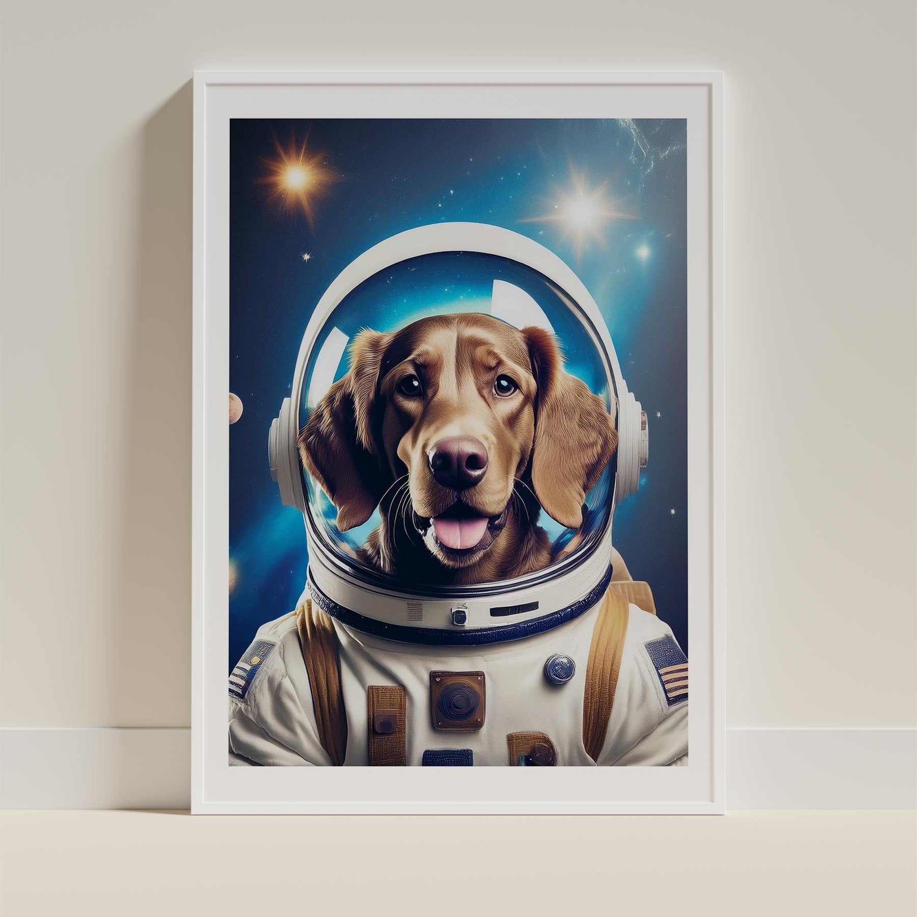 Gordon Setter Astronaut Dog Series image 9