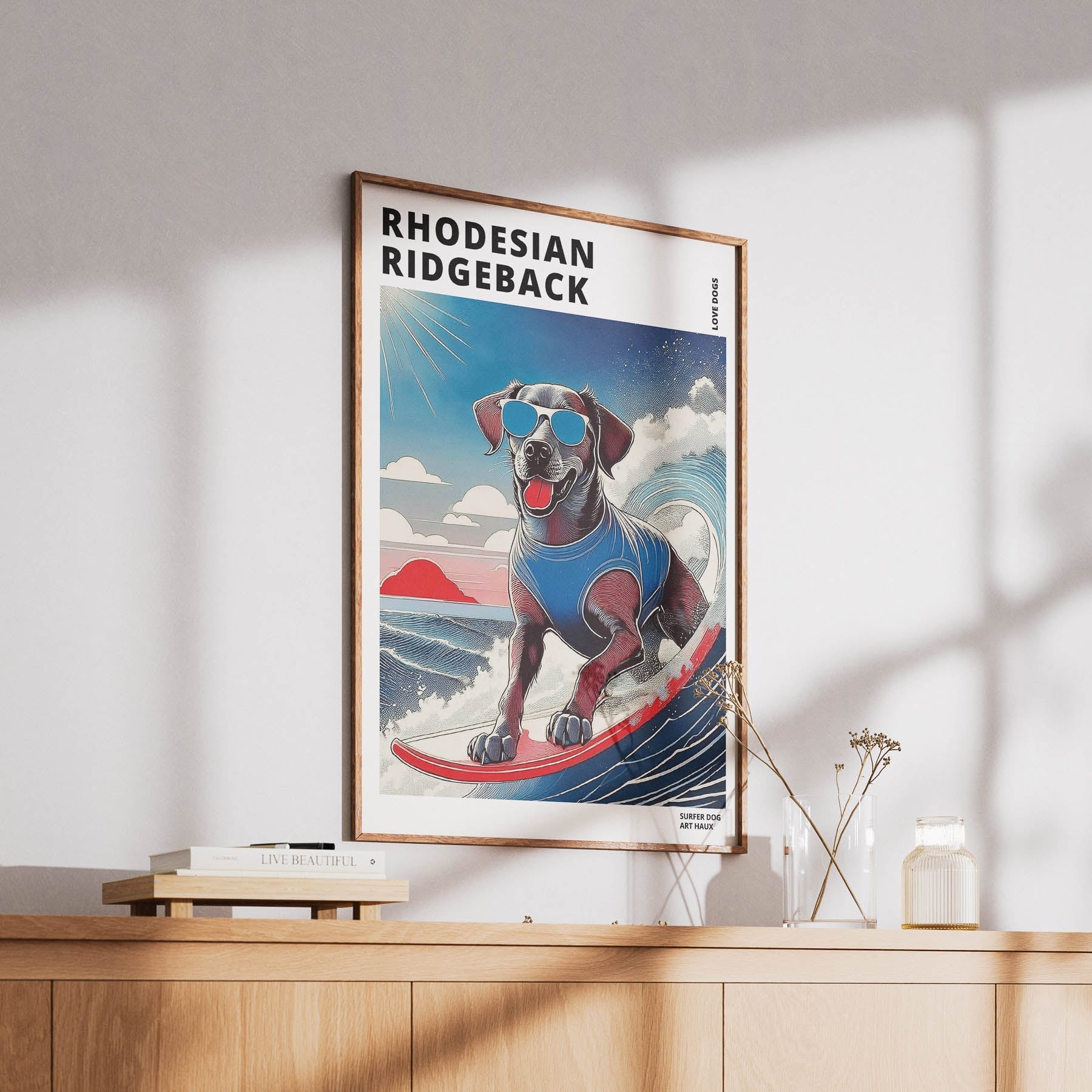 Rhodesian Ridgeback Hokosai Surfer Dogs 1 image 6