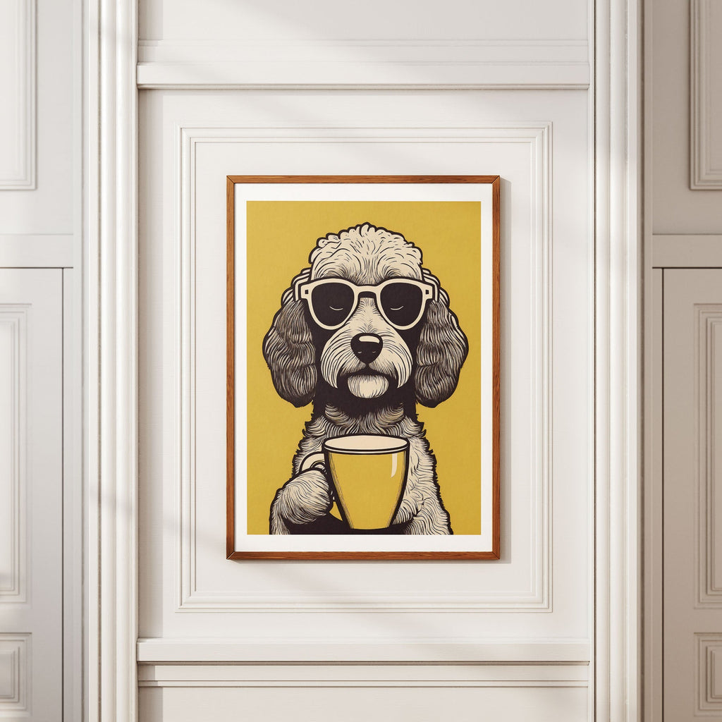 Cavooodle Chillin Coffee Dog image 2